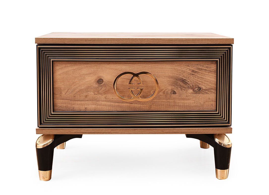 Roma 6 Kapılı Yatak Odası Komodin - Atlantik Çam - Kurulum istemiyorum